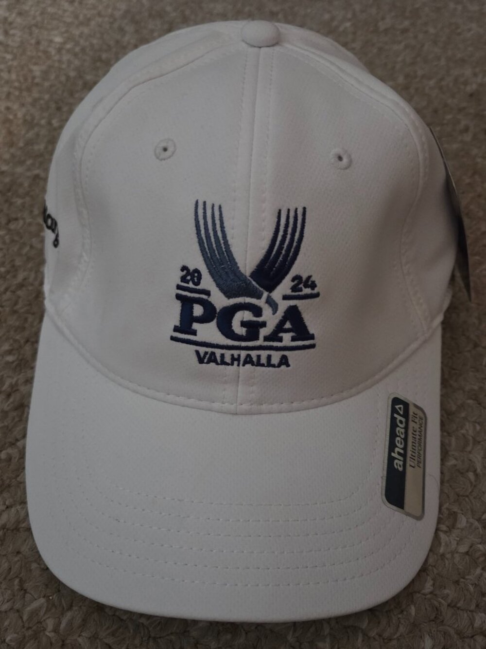 PGA Valhalla Ahead Hat 2024 Golf Tournament Ultimate Fit Performance